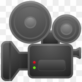 Эмодзи Камера, HD Png Download - movie camera icon png