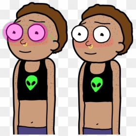 Aesthetic Morty, HD Png Download - morty face png