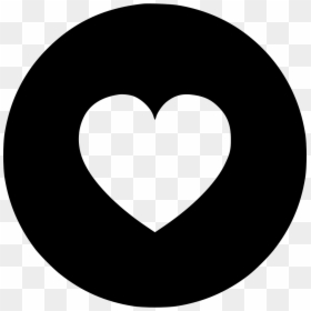 Gmail Icon, HD Png Download - black heart icon png