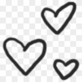 Transparent Heart Overlay, HD Png Download - black heart icon png