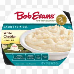 Bob Evans Mashed Potatoes, HD Png Download - cheddar png