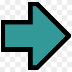 Arrow Pointing To The Right Gif, HD Png Download - arrow border png