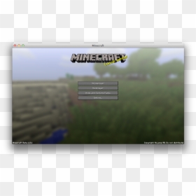 Minecraft Title Screen Blur, HD Png Download - minecraft apple png