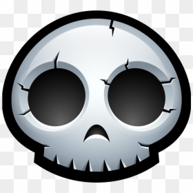 Skull Icons, HD Png Download - halloween icons png