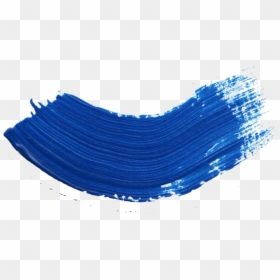 Blue Brush Strokes Png, Transparent Png - blue paint png
