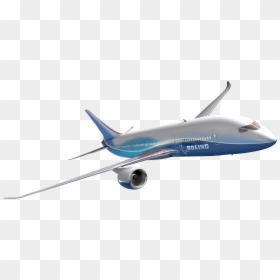 Airplane With No Background, HD Png Download - commercial airplane png