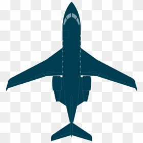 Learjet 70 3 View, HD Png Download - commercial airplane png