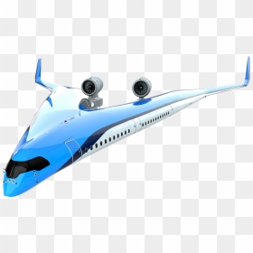 Klm Flying V, HD Png Download - commercial airplane png
