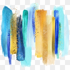 Transparent Paint Smear Png, Png Download - blue paint png