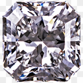 1 Carat Radiant Brilliant Cut Loose Diamond - Radiant Cut Diamond Png, Transparent Png - loose diamonds png