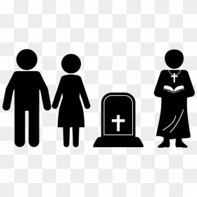 Clip Art Priest Pastor Ordination Openclipart - Funeral Icon Png, Transparent Png - priest png