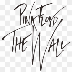 The Wall Logo Comments - Logo Pink Floyd The Wall, HD Png Download - pink floyd png