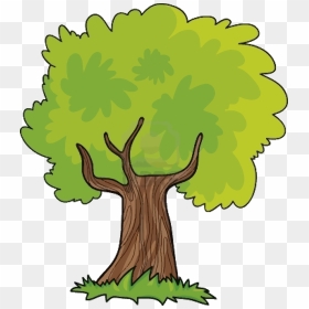 New Green Tree Clipart Png - Cartoon Tree Clipart, Transparent Png - tree clip art png