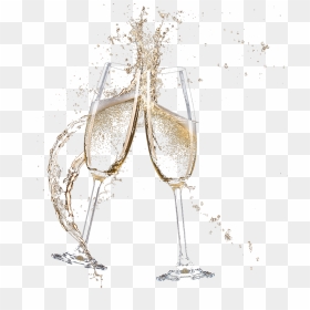 Wine Glass, HD Png Download - champagne bubbles png
