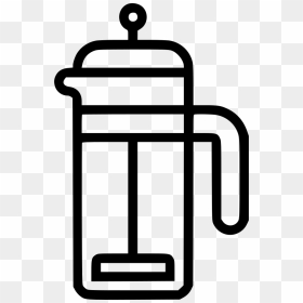 French Press - French Press Icon Png, Transparent Png - french png