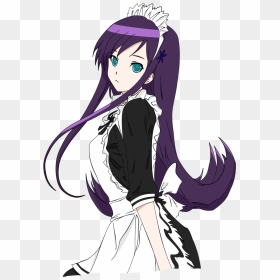 Maid Drawing Free Download On Mbtskoudsalg Png Cute - Maid Anime Girl Png, Transparent Png - cute anime girl png