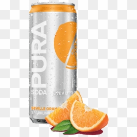 Soda Orange Pura 330ml, HD Png Download - sodas png