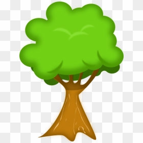 2 Different Trees Clipart Clip Library Stock Soft Trees - Clipart Trees No Background, HD Png Download - tree clip art png