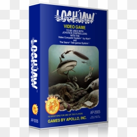 Shark Attack Atari 2600 Game Cover To Fit A Ugc Style - Marine Biology, HD Png Download - atari 2600 png