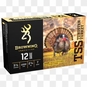 Browning"s New Super Tungsten Turkey Hunting Loads - Browning Tss Turkey Loads, HD Png Download - shotgun shell png