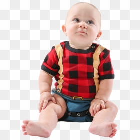 Infant Creeper Onesie - Sitting, HD Png Download - lumberjack png
