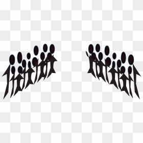 Celebrity Clipart, HD Png Download - people silhouettes png