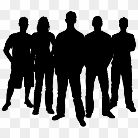 Vector Graphics Illustration Image Silhouette Royalty-free - Group Silhouette, HD Png Download - people silhouettes png