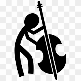 Male Playing Cello - Cello, HD Png Download - cello png