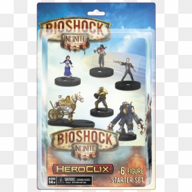 Bioshock Infinite Heroclix Starter Pack Mock - Bioshock Infinite Siege Of Columbia Cards, HD Png Download - bioshock infinite png
