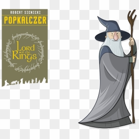 [lord Of The Rings] Gandalf - Gandalf Cartoon, HD Png Download - gandalf png