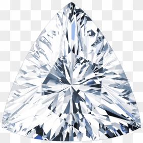 Trilliant Cut Triangle Diamond, HD Png Download - loose diamonds png