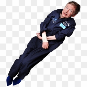 Stephen Hawking Zero Gravity - Stephen Hawking No Background, HD Png Download - stephen hawking png