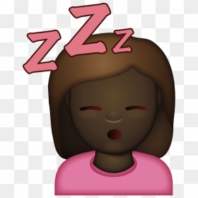 Cartoon, HD Png Download - sleeping emoji png