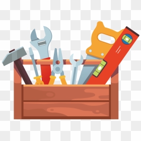 Toolbox Hand Tool - Toolbox Illustration, HD Png Download - toolbox png