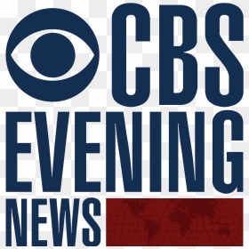 Cbs News Logo Transparent & Png Clipart Free Download - Cbs Evening News Jeff Glor Logo, Png Download - cbs png