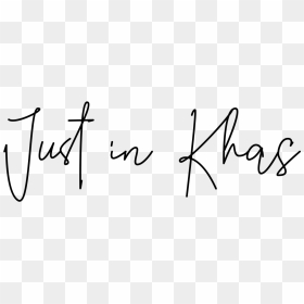 Just In Khas - Calligraphy, HD Png Download - instagram .png