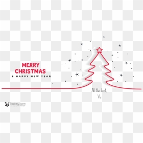 2018 Christmas Card - Christmas Tree, HD Png Download - merry christmas and happy new year png