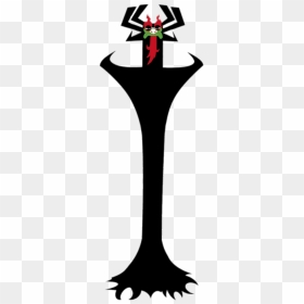 Elongated Aku - Aku Samurai Jack Vector, HD Png Download - aku png