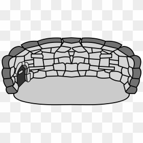 Secret Deluxe Stone Club - Secret Igloo Club Penguin, HD Png Download - igloo png