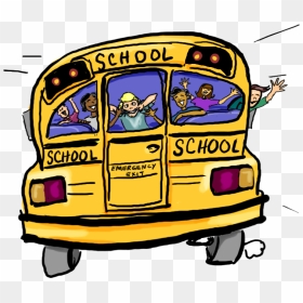 Collection Of Leaving - School Bus Leaving Clipart, HD Png Download - goodbye png