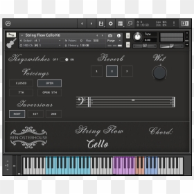 String Flow Cello - Orchestral Tools Berlin Symphonic Harps, HD Png Download - cello png