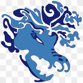 Kas Dragon Head Blue 2000px - Kaohsiung American School, HD Png Download - dragon head png