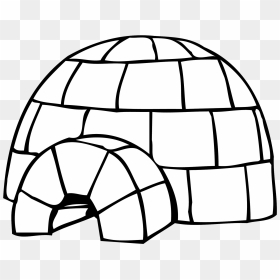 Igloo Clipart Inuit - Transparent Background Igloo Clipart Free, Hd Png 