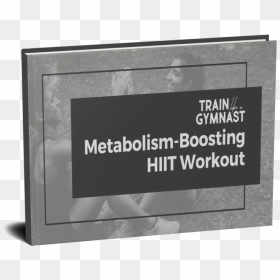 Tlag Metabolism Boosting Hiit Book Cutout Square - Display Device, HD Png Download - gymnast png