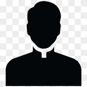 Priest Icon - User Silhouette, HD Png Download - priest png