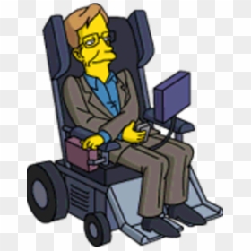 Nope - Character Stephen Hawking Simpsons, HD Png Download - stephen hawking png