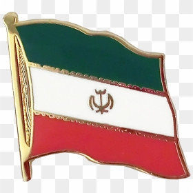 Flag Lapel Pin - Emblem, HD Png Download - iran flag png