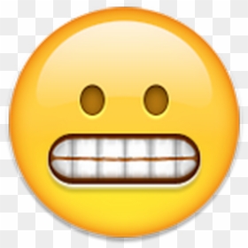 Gritted Teeth Emoji, HD Png Download - sleeping emoji png