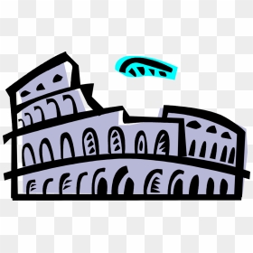 Image Free Stock Forum Coliseum Amphitheater Image - Clipart Transparent Colosseum, HD Png Download - colosseum png