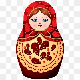 Matryoshka Doll Png - Russian Nesting Doll Clipart, Transparent Png - doll png